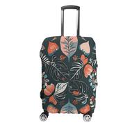 FHESDCW Copertura per valigie dal design reversibile, colore nero, accessori da viaggio lavabili, antigraffio e antipolvere, adatta per bagagli da 48 a 81 cm, Stile:, XL, Classico