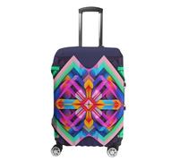 FHESDCW Copribagagli per valigie, con motivo di colori fluo, accessori da viaggio lavabili, antigraffio e antipolvere, adatto per bagagli da 48 a 81 cm, Stile:, M, Classico