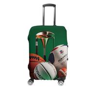 FHESDCW Copribagagli per valigie da basket, rugby, baseball, golf, accessori da viaggio lavabili, protezione antigraffio e antipolvere, adatta per bagagli da 48 a 81 cm, Stile:, XL, Classico