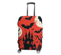 FHESDCW Copribagagli per valigie di Halloween, accessori da viaggio lavabili, antigraffio e antipolvere, protezione per valigie da 48-81 cm, Stile:, S, Classico