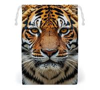 FHESDCW Fierce Tiger Borsa in tela con coulisse, sacchetti riutilizzabili per gioielli da viaggio, sacchetti lavabili per regali, caramelle, cosmetici, Stile:, 1 count (Pack of 1)