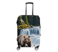 FHESDCW Grizzlies in River Falls - Copribagagli per valigie, accessori da viaggio lavabili, antigraffio e antipolvere, adatto per bagagli da 48 a 81 cm, Stile:, XL, Classico