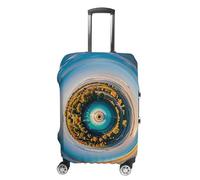 FHESDCW Heavenly Eye - Copribagagli per valigie, accessori da viaggio lavabili, antigraffio e antipolvere, protezione per valigie da 48-81 cm, Stile:, M, Classico