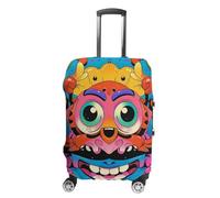 FHESDCW Interessanti volti e granchi coperture per valigie, accessori da viaggio lavabili, protezione antigraffio e antipolvere per bagagli da 19-32 pollici, Stile:, XL, Classico