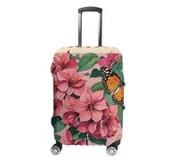 FHESDCW Jiuzhong Ge Hua e Butterfly Copribagagli per valigie, accessori da viaggio lavabili, protezione antigraffio e antipolvere per bagagli da 19-32 pollici, Stile:, S, Classico