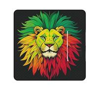 FHESDCW Lion's Head Majestic - Coperta da picnic con borsa tote con cerniera, impermeabile, portatile, per esterni, leggera, pieghevole, per spiaggia, campeggio, parco, 200 x 200 cm