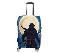 FHESDCW Moonlight - Copribagagli per valigie, stile acquerello ninja, accessori da viaggio lavabili, protezione antigraffio e antipolvere, adatta per bagagli da 48 a 81 cm, Stile:, L, Classico