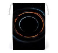 FHESDCW Mysterious Cosmic Black Holes Borsa in tela con coulisse, sacchetti riutilizzabili per gioielli da viaggio, sacchetti lavabili per regali, caramelle, cosmetici, 12 x 18 cm