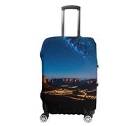 FHESDCW Night Western Style - Copribagagli per valigie, accessori da viaggio lavabili, antigraffio e antipolvere, adatto per bagagli da 48 a 81 cm, Stile:, M, Classico