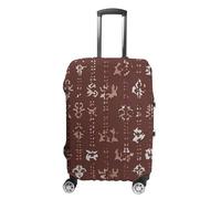 FHESDCW Southwest - Copertura per bagagli in pelle bovina per valigie, accessori da viaggio lavabili, antigraffio e antipolvere, adatta per bagagli da 48 a 81 cm, Stile:, L, Classico