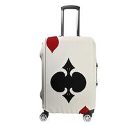 FHESDCW Spades K Poker - Copribagagli per valigie, accessori da viaggio lavabili, antigraffio e antipolvere, adatto per bagagli da 48 a 81 cm, Stile:, L, Classico