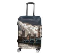 FHESDCW Stormy And Gloomy Weather - Copribagagli per valigie, accessori da viaggio lavabili, antigraffio e antipolvere, protezione per valigie da 48-81 cm, Stile:, S, Classico