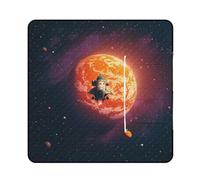 FHESDCW Sunset in Outer Space Coperta da picnic con borsa tote con cerniera, coperta portatile impermeabile per esterni, leggera, pieghevole, tappetino per spiaggia, campeggio, parco, 150 x 150 cm