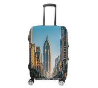 FHESDCW Tall Buildings in The City - Copribagagli per valigie, accessori da viaggio lavabili, antigraffio e antipolvere, adatto per bagagli da 48 a 81 cm, Stile:, L, Classico