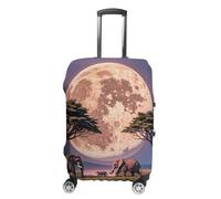 FHESDCW The Elephant Walks - Copribagagli per valigie, accessori da viaggio lavabili, antigraffio e antipolvere, adatto per bagagli da 48 a 81 cm, Stile:, L, Classico