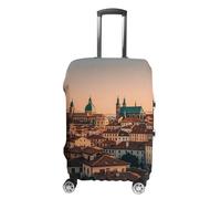 FHESDCW The Old Town at Sunset - Copribagagli per valigie, accessori da viaggio lavabili, antigraffio e antipolvere, adatto per bagagli da 48 a 81 cm, Stile:, XL, Classico