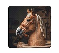 FHESDCW Top Carpenter's Horse Head - Coperta da picnic con borsa con cerniera, impermeabile, portatile, per esterni, leggera, pieghevole, per spiaggia, campeggio, parco, 150 x 150 cm
