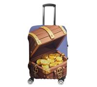 FHESDCW Treasure - Copribagagli per valigie, accessori da viaggio lavabili, antigraffio e antipolvere, adatto per bagagli da 48 a 81 cm, Stile:, S, Classico