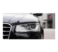 FHFB Paralume Cover Auto Di Ricambio Anteriore Lente In Vetro Lampada Ombra Borsette Per Per A8 A8L D4 2014-2017 Trasparente Caso Di Luce Copertura Del Faro(A,Sinistra)