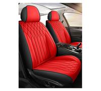 FHFB Set Coprisedili Auto Coprisedile Auto 3D Stile Universale Per CITROEN Tutti I Modelli Di Per Picasso Per C4 C3 C5 C6 DS4 DS5 DS6 DS7 Accessori Interni In Pelle PU Protezione Sedile(Red 5 Seat)