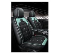 FHFB Set Coprisedili Auto Coprisedile per auto in pelle per Buick per Lacrosse per Rega GL8 per Verano per Park per Avenue Protezioni per seggiolini Protezione Sedile(NERO VERDE)