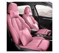 FHFB Set Coprisedili Auto Set Completo Di Coprisedili Auto Personalizzati In Pelle Per BMW Per X5 X6 Z4 E53 E70 E71 E72 E85 E86 E89 F15 Accessori Protezioni Sedili Protezione Sedile(PINK LUX)