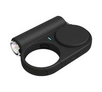 FHGSPQWM Adattatore di ricarica da esterno 5000 mAh Cavo retrattile con luce LED e clip per escursioni e viaggi Adattatore di alimentazione da viaggio