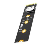 FHGSPQWM Adattatore efficiente da NVME a SFF 8612 2280 che supporta il trasferimento veloce dei dati PCIe4.0 e l'aggiornamento dell'unità NVMe