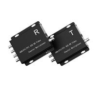 FHGSPQWM AHDs/CVIs/TVIs Strong 4 Way 1080P Coassiali Over Wire Multiplexer per sistemi con trasferimento di immagini fluide ad alta definizione coassiali Indicazione Multiplexer