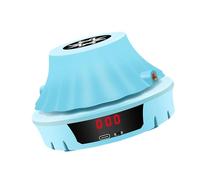 FHGSPQWM Allenatore automatico di corda per saltare per il conteggio automatico, attrezzatura compatta per il fitness domestico, 10 ritmi modificabili per tutte le epoche