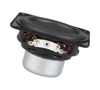 FHGSPQWM Altoparlante Forma Rotonda Ricambio Amplificatore Suono Alluminio 10W 6Ohm 2" Diametro Neodimio