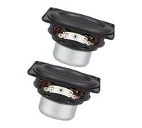 FHGSPQWM Altoparlante Forma Rotonda Ricambio Amplificatore Suono Alluminio 10W 6Ohm 2" Diametro Neodimio