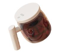 FHGSPQWM Auto agitazione di vetro tazza di caffè USB ricaricabile portatile silenzioso motore miscelatore per bevande per ufficio viaggio uso domestico contenitore bevanda