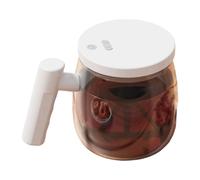 FHGSPQWM Auto agitazione di vetro tazza di caffè USB ricaricabile portatile silenzioso motore miscelatore per bevande per ufficio viaggio uso domestico contenitore bevanda