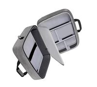 FHGSPQWM Borsa da trasporto ergonomica con interno antigraffio e imbottitura aggiuntiva per una maggiore libertà di movimento, grigio, Bellezza di massa
