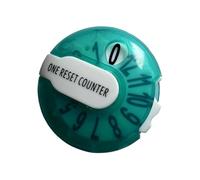 FHGSPQWM Cappello da golf durevole Montato Punteggio Tracker Colpi Contatore per Cap o Guanto Operazioni Shock Resistente Score Clip