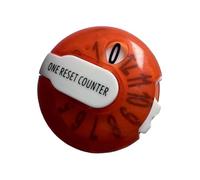 FHGSPQWM Cappello da golf durevole Montato Punteggio Tracker Colpi Contatore per Cap o Guanto Operazioni Shock Resistente Score Clip