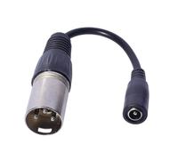 FHGSPQWM Cavo adattatore femmina DC 5,5 mm x 2,1 mm per ventola del pannello solare e luce LED DC5521 convertire in C13/XLR Series Converter Wire