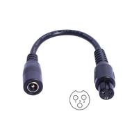 FHGSPQWM Cavo adattatore femmina DC 5,5 mm x 2,1 mm per ventola del pannello solare e luce LED DC5521 convertire in C13/XLR Series Converter Wire