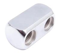 FHGSPQWM Connettori a bassa pressione in acciaio inossidabile Adattatore per porte multiple per attrezzature subacquee e manutenzione piscina Raccordo per immersione resistente alla corrosione