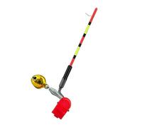 FHGSPQWM Galleggiante da pesca sensibile con riflessi notturni ad alta visibilità e morsetti sicuri per migliorare la stabilità in varie condizioni Morsetti forti Galleggiante da pesca