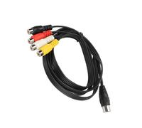 FHGSPQWM Maschio professionale di Pin del RUMORE 5 del collegamento sano alla femmina 4RCA per la sala media e l'attrezzatura sana di tradizione