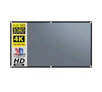 FHGSPQWM Metallo Anti Luce Schermo di Proiezione Portatile Per Home Theater Film Esterno Non Bisogno Trapano Installazione Proiettore Home Theater Metallo