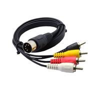 FHGSPQWM Rumore globale 5Pin al cavo stereofonico 4RCA per vecchi arrangiamenti sonori e dispositivi di intrattenimento moderni dispositivo multiplo