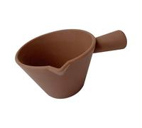 FHGSPQWM Tazza da caffè in silicone, ideale per misurare i fondi di caffè e riscaldare il latte, con segni di misurazione, montalatte in elastomero