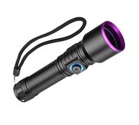 FHGSPQWM Torcia a ultravioletti in alluminio, lunghezza del corpo 138 mm, ideale per una facile manipolazione durante la valutazione prolungata delle pietre preziose Ultraviolets luce di ispezione