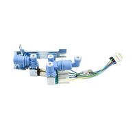 FHGSPQWM Valvole di ingresso multifunzione automatiche della rondella di facile installazione Parte di riparazione della lavatrice per la casa e le lavanderie a gettoni Elettrovalvole a solenoide