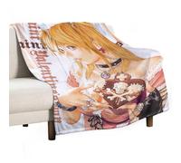 FHILTNMWC Death Note Misa Amane - Coperta in flanella anti-pelucchi, morbida, leggera, in microfibra, calda e accogliente, adatta per letto, soggiorno e divano, 175 x 200 cm
