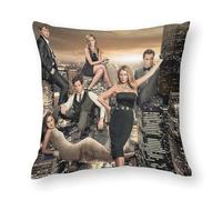 FHILTNMWC Gossip Girl - Federa decorativa per cuscino della serie TV, 30 x 30 cm, quadrata, per soggiorno, camera da letto, divano, auto