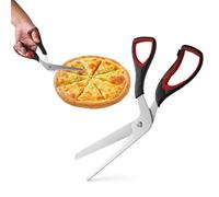 FHISKUNYU Forbici per Pizza Lavabile in Lavastoviglie | Forbici da Cucina per Tagliare Pizza, Torte ed Erbe | Facile da Usare, Pratico e Resistente